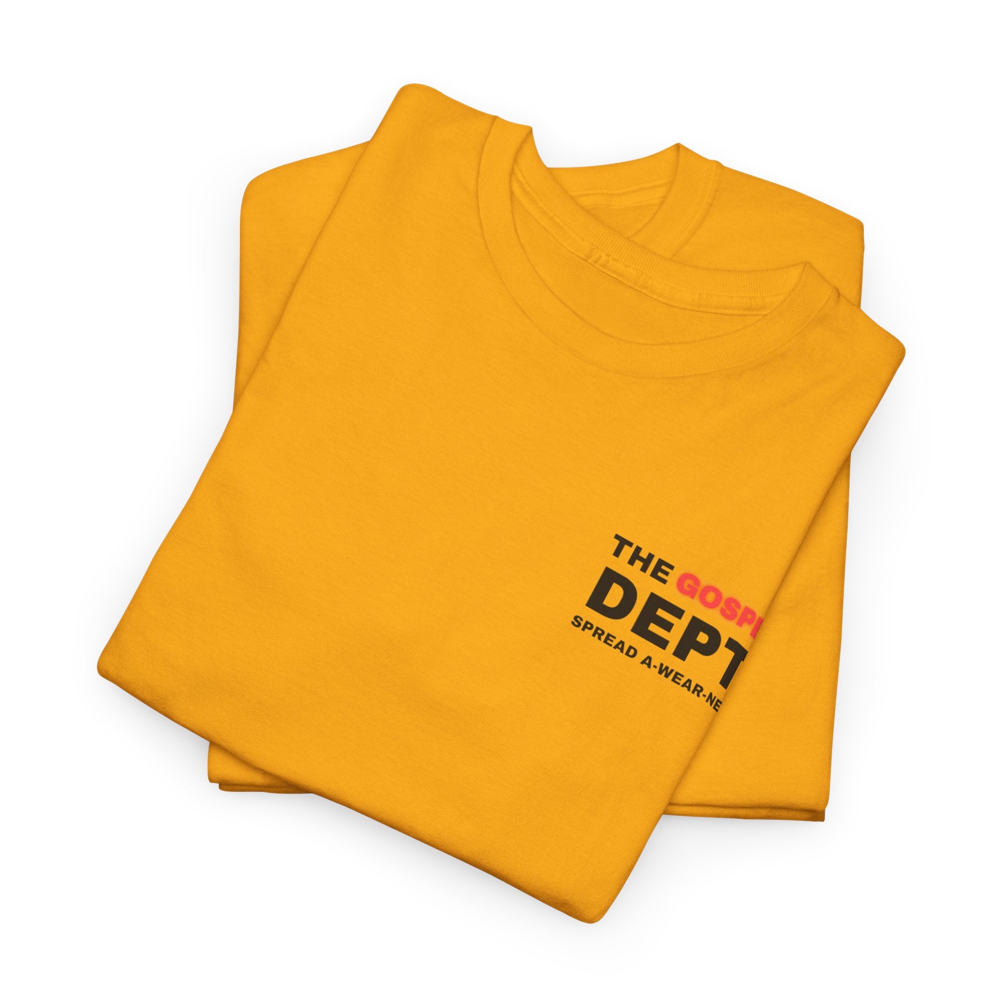 [Gospel Dept] T-Shirt [Front Design]