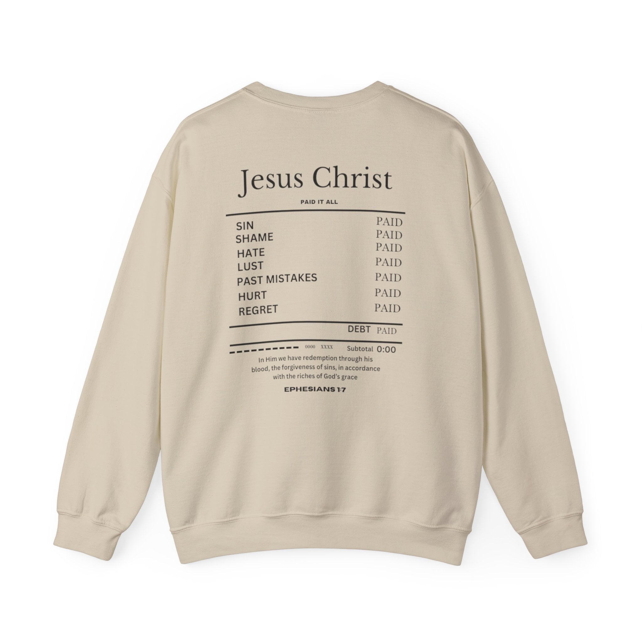 Repent "Seek Jesus" Crewneck Sweatshirt