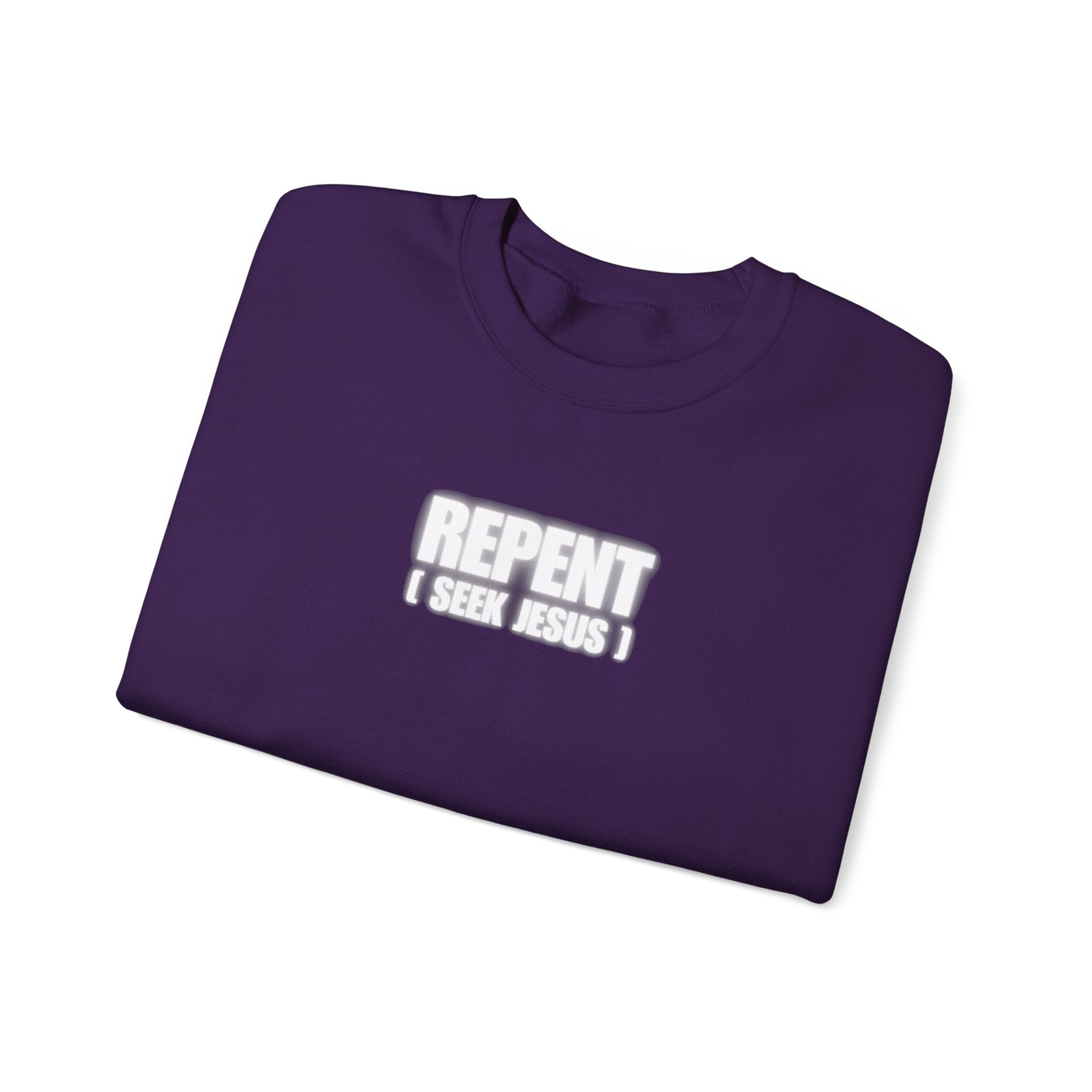 Repent "Seek Jesus" Crewneck Sweatshirt