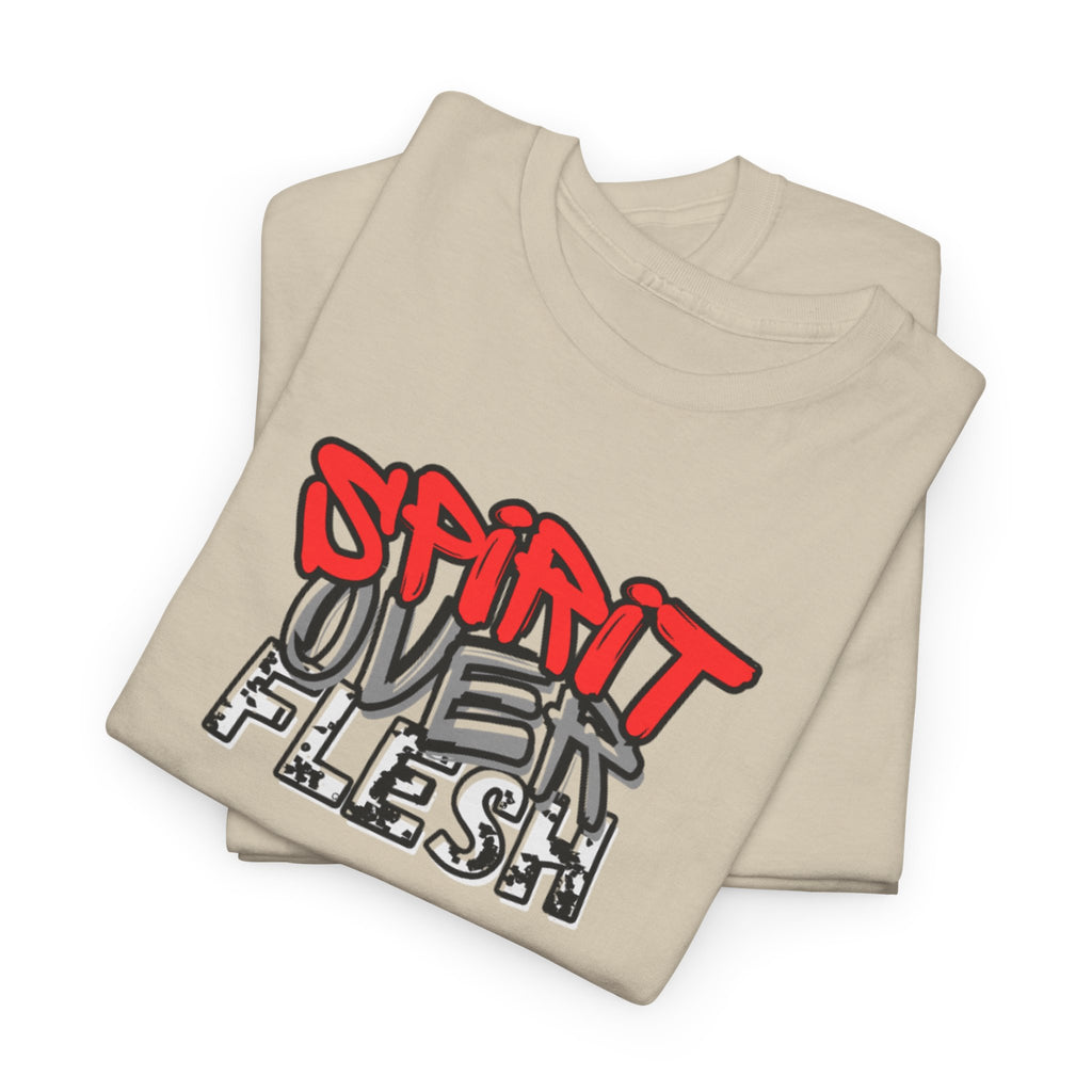 [Spirit Over Flesh] T-Shirt [Front Design]