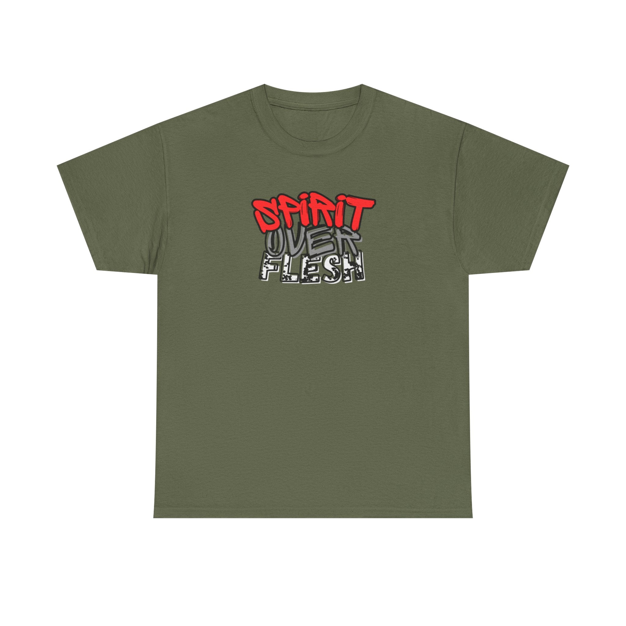 [Spirit Over Flesh] T-Shirt [Front Design]