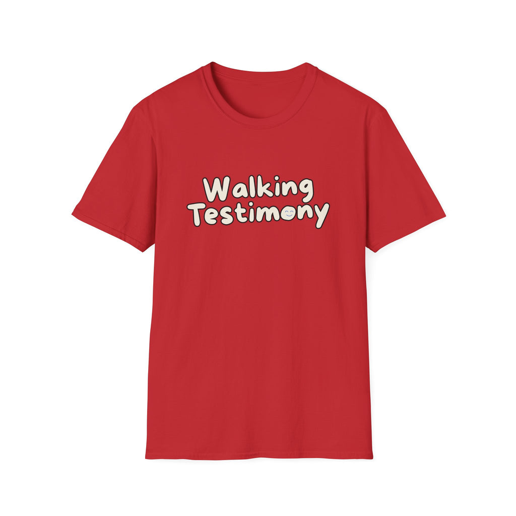 [Walking Testimony] T-Shirt [Front Design]